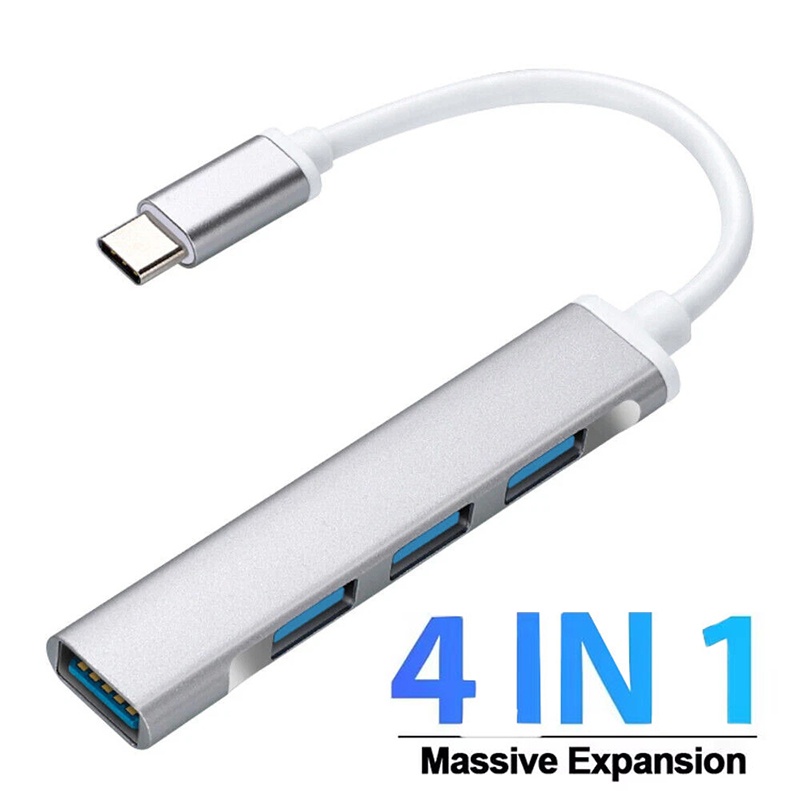 Laptop Accessories Hub - Hub d'extension Type-C 4 en 1,