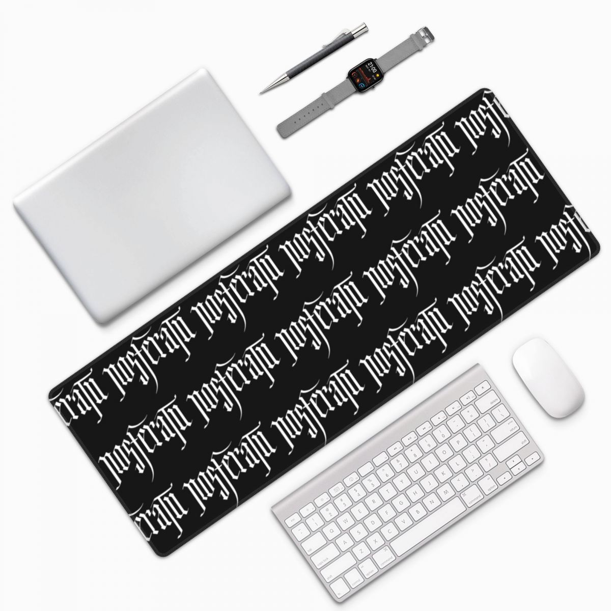 Laptop Accessories Logo - Tapis de souris grand format avec