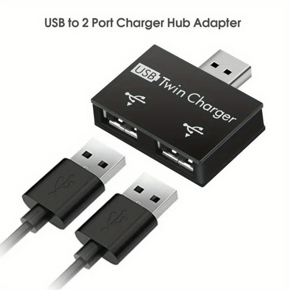 Répartiteur USB2.0 1 mâle à 2  - Laptop Accessories Hub avis et prix