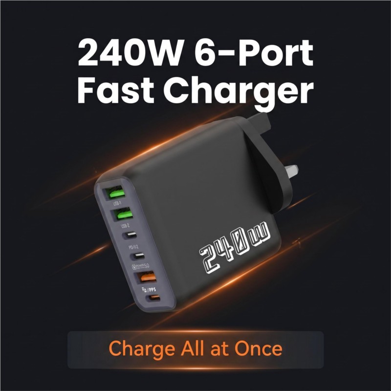 Chargeur mural à plusieurs por - Laptop Accessories Uk avis et prix