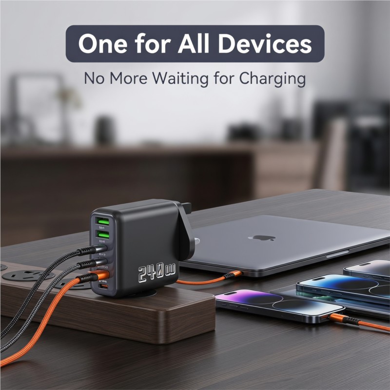 Chargeur mural à plusieurs por - Laptop Accessories Uk avis et prix