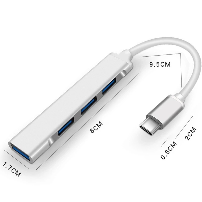 Hub d'extension Type-C 4 en 1, - Laptop Accessories Hub avis et prix