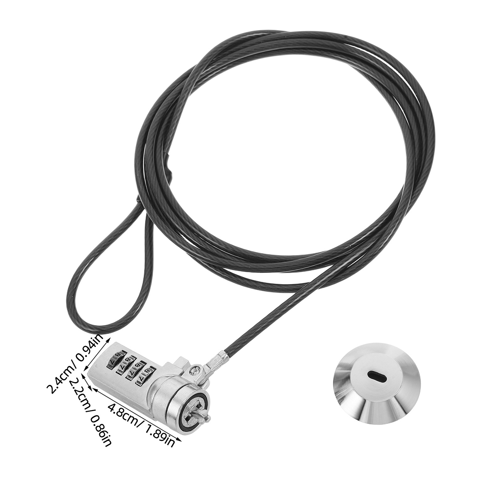 1 ensemble de cadenas de sécur - Laptop Lock Cable avis et prix