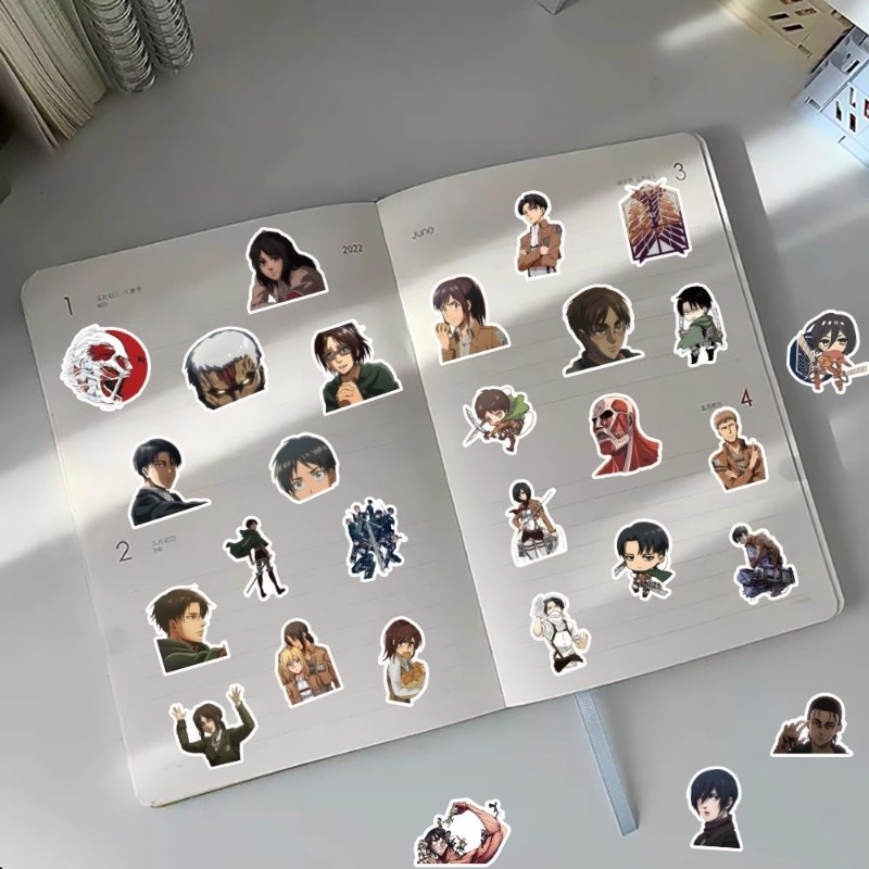 60 autocollants anime Attack o - Accessories Laptop avis et prix