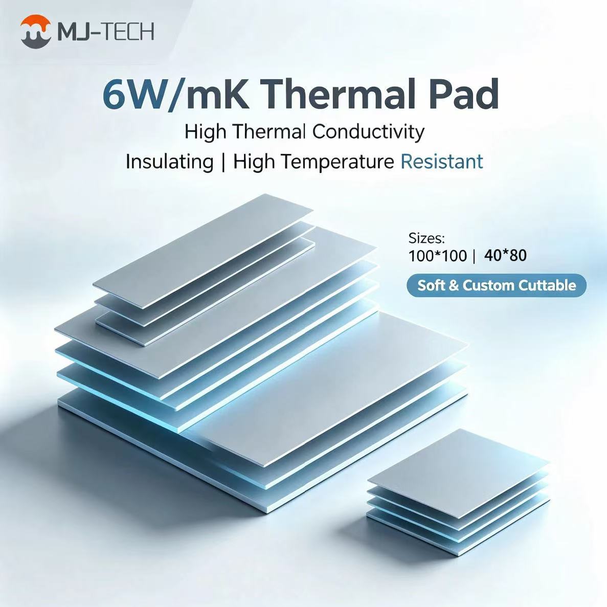 MJ-TECH 6W/mK Coussinet Thermi - Laptop Cooling Pad avis et prix