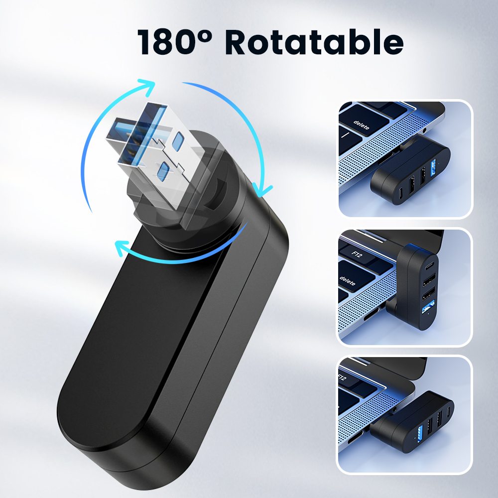 Hub USB 2.0 multi-ports 4 port - Laptop Accessories Hub avis et prix